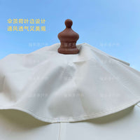 创意户外太阳伞手工遮阳伞编织流苏大伞花园酒店摄影网红庭院伞