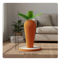 Carrot Cat Scratcher Protects Furniture Carrot Cat Scratcher Space Saving Pet Supply for Kittens