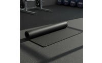 8mm Thick Exercise Mat with Eyelets Washable Hanging Exercise Mat Reinforced Dense for Yogis