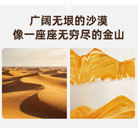 胡桃木流沙画摆件客厅桌面中古风轻奢高档玄关酒柜电视柜装饰礼品