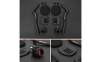 Carbon Fiber Handlebar Extensions with Armrests Padded Aerobars with Armrests Comfortable Aerobars Matte for Road Racers