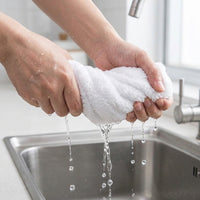 Oil Resistant Dishcloth and Low Lint Dishcloth for Washing Up, Wood Fiber Textured Dishcloths, Highly Absorbent Reusable Kitchen Cleaning Cloth