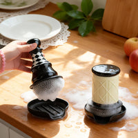 Chess Piece Scrub Brush Easy to Grip Household Cleaner Sturdy for Kitchen
