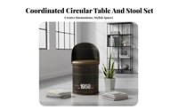 Oil Drum Storage Stool Upcycled Barrel Furniture Padded Seat for Bar Owners
