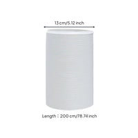 Portable Air Conditioner Exhaust Hose Corrugated Cooling System Vent Hose with Left-Hand Helical Ventilation Conditioner Extension Tube for Dorm