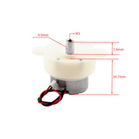 Easy Installation 300 Reduction Actuator Compact Size Low Speed Geared Actuator Long Lifespan Electronic Component No Lubrication Required for Robotics