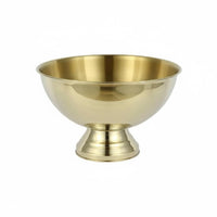 Champagne Bowl 304 Stainless Steel Vino Chiller Electroplated Finish Champagne Chiller for Bartenders, Bar, Party, Restaurant