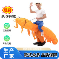 Christmas Mantis Shrimp Inflatable Costume for Adults