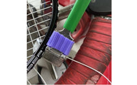 2 Pieces Starting Clamp Sleeve Shock Reducing Badminton Stringing Sleeve Elastic