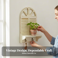 Faux Opening Planter Box French Rural and Design Decorative Surface Decoration Distressed Finish Lightweight