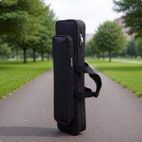 Short Fishing Rod Bag Lightweight Waterproof Fishing Pole Bag Adjustable Shoulder Strap for Travel