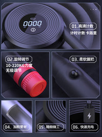 液压臂力器智能计数可调节男家用训练健身器材锻炼胸肌手臂练臂肌