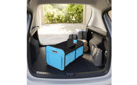 Space-Saving Car Trunk Organizer with Pockets Portable Foldable Trunk Organizer Long-Lasting Sturdy for Travelers, Campers, Road Trips, Camping