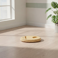 Balance Board with Cork Roller Solid Wooden Balance Board Cork Roller Portable Training Set Compact for Skiers, Home Workouts