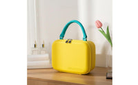 Easy to Clean Travel Toiletry Case Large Capacity Hard Shell Makeup Case Water-Resistant Portable Cosmetic Organizer Waterproof for Women, Business Trip
