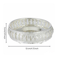 Metal Fruit Plate Shallow Openwork Fruit Bowl Multi-Purpose