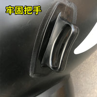 水上冲浪坐骑成人儿童游泳圈黑鲸鱼鲨鱼大海豚浮排戏水充气玩具 黑鲸鱼（不含打气筒）