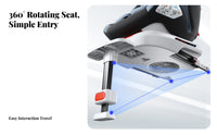 Adjustable Recline Rotating Convertible Child Seat Vehicle Anchorage System Compatible 360 Rotating Infant Carrier Forward and Rear-Facing Baby Gear Side Collision Protection for Children 0-12 Years, Newborns, New Parents, Car, Family Travel, Road Trips