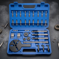 42 Pieces Bearing Removal Tool Kit Anti-Slip Bearing Puller Kit with Carrying Case Versatile Hub Extractor Puller for Mechanics, Workshop