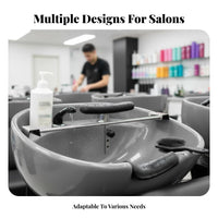 Reduces Pressure Hair Washing Neck Pillow Waterproof Shampoo Bowl Neck Rest Ergonomic Design for Hairstylists, Home Users