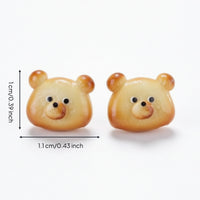 Little Bear Stud Earrings Cute Bear Stud Earrings Fun for Teens
