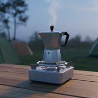 Anti-Slip Cassette Burner Trivet Stable Gas Burner Trivet Portable Pot Support Heat-Resistant for Travel