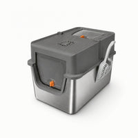 Enclosed Cat Waste Receptacle Extra-Large Cat Waste Receptacle High-Sided for Home, Apartments