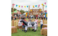 4 Pieces Inflatable Cow Quick Inflation Inflatable Dairy Cow for Farm Event
