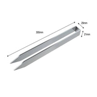 4 Pieces Garden Arch Anchor U-Shaped Ground Stake Reusable Tent Peg for Gardeners, Campers, Camping, Outdoor, Playground