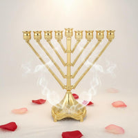 9 Branch Candelabra Artistic Nine Arm Candlestick Sturdy for Banquets