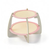 Cat Perch with Wooden Frame Reversible Cat Perch Bed Natural