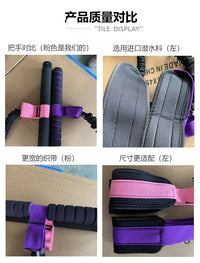 跨境脚蹬拉力器仰卧起坐辅助拉力器健身器足蹬美腿家用脚踩拉力绳