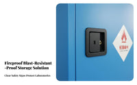 Fire-Resistant-Resistant Cabinet Double-Walled Construction Cabinet Fire Resistant Box for Lab Technicians, Professionals
