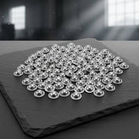 100 Pieces Roofing Screw Cap Waterproof Fastener Domed for Outdoor Metalwork