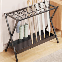 Commercial Umbrella Stand with Drip Tray for Hotel Lobby