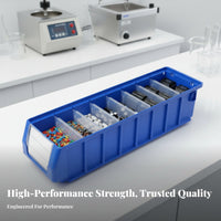 Multi-Compartment Utility Box Divided Compartments Parts Organizer for Hobbyists
