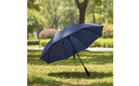 Wind-Resistant 8-Rib Straight Umbrella Sturdy Automatic Umbrella Long-Lasting Lightweight for Commuters, Business Professionals, Daily Commute, Travel