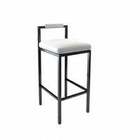 Bar Stool with Spinerest Nordic Design Counter Chair Modern Design Light Luxury for Cafe Owners, Kitchen Island, Home