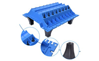 Parts Organizing Stand with Legs Slotted Engine Parts Organizer Molded for Mechanics, Workbench