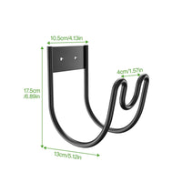 Hose Hanger with Slot Rust Resistant Garden Hose Hook Space Saving for Fence