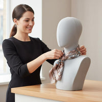 Velvet Head Mannequin Stable Base Velvet Mannequin Head Hairpiece Display Stand for Boutique Sellers