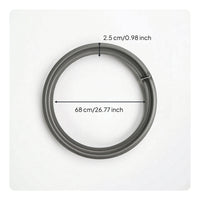 Stove Band with Welded Seam Heavy-Duty Steel Stove Band Easy to Clean