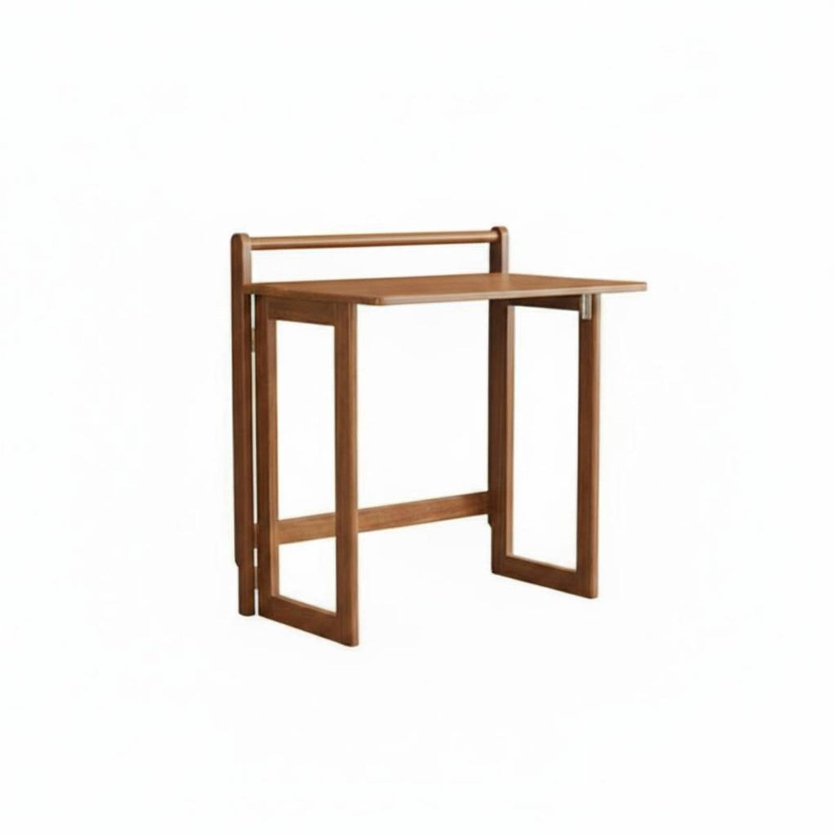Wall-Mounted Folding Desk Space-Saving Writing Table Foldable Design Multifunctional for Remote Workers, Small Spaces