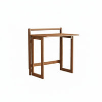 Wall-Mounted Folding Desk Space-Saving Writing Table Foldable Design Multifunctional for Remote Workers, Small Spaces
