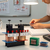 Detachable Inductor Adjustable Inductor with Coil Assemblies Compact Teaching Model for Physics Classroom