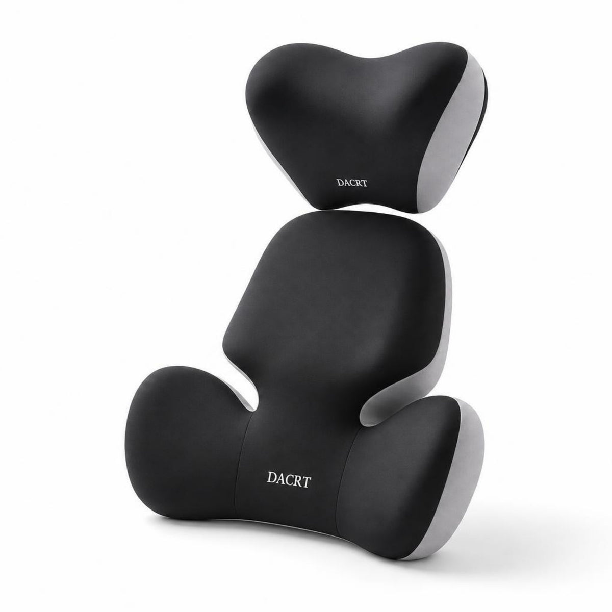 2 Pieces Contoured Ergonomic Car Cushion Matching Car Seat Cushion Pair for Automotive Seats
