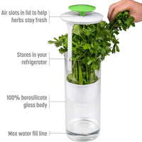 Plastic Herb Keeper for Freshness