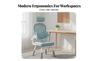Height Adjustable Ergonomic pivot Chair Support Office Furniture Rolling Caster casters noiseless Casters for Students, Adults, gaming enthusiasts, Study Room, Bedroom, Gaming Setup