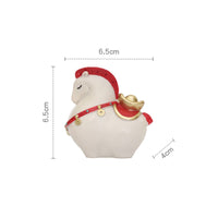 Good Luck Horse Mascot Creative Gift Cute Horse Figurine for Desktop