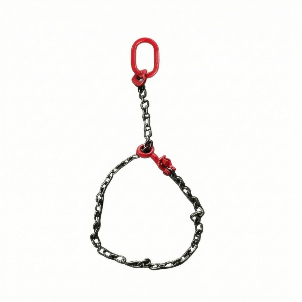 Chain Lifting Harness Heavy-Duty Steel Chain Harness High Load Capacity Hardware for Construction Workers, Material Handling